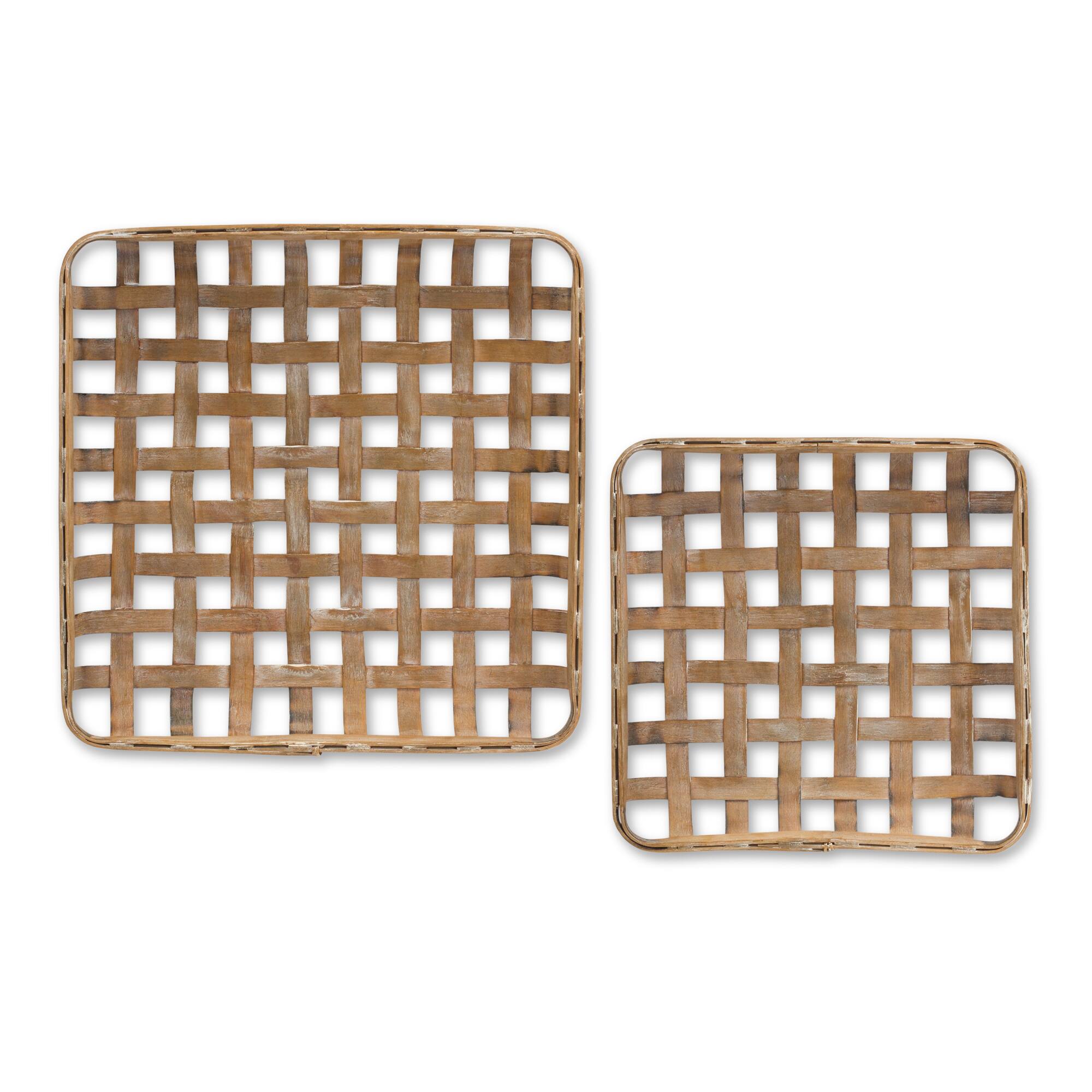 Bamboo Tray Set